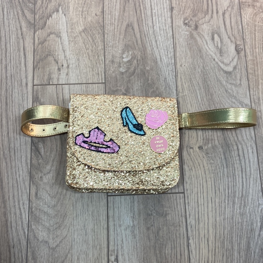 Disney Cinderella Purse Gold Belt Bag - Picture 3 of 9